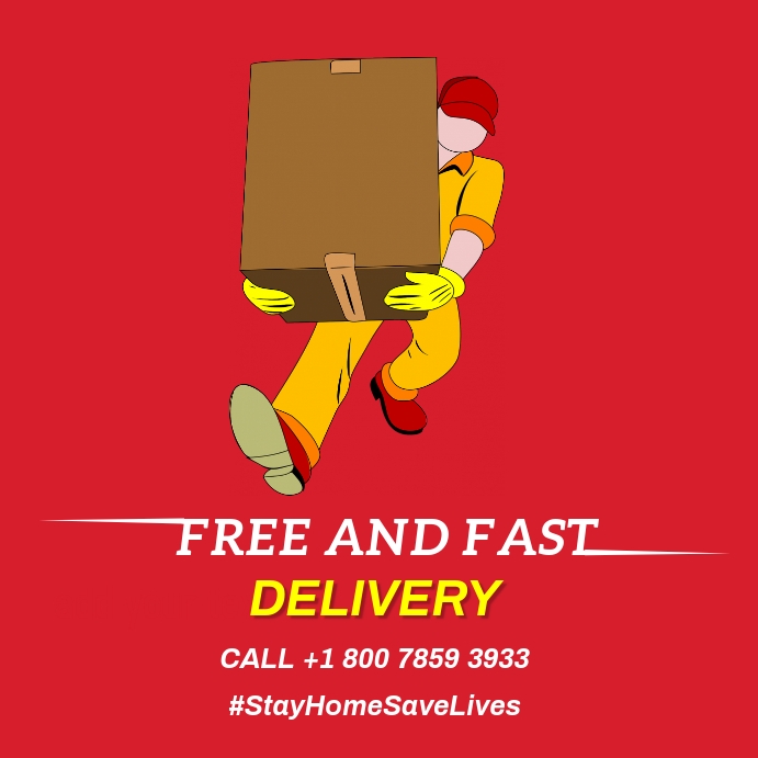 DELIVERY SERVICES FLYER Template PosterMyWall