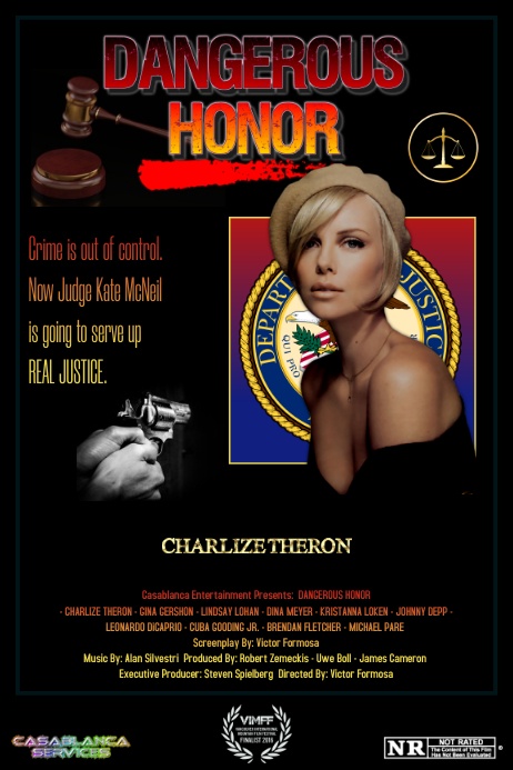 Dangerous Honor Poster template