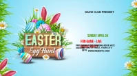 Easter Flyer Template Design Message Twitter