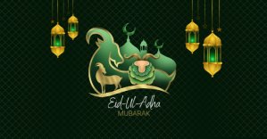 Eid Mubarak Facebook Advertensie template