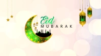 Eid Mubarak social media post template