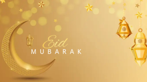 Eid Mubarak social media post โพสต์บน Twitter template