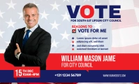 Election Candidate Ad US Legal template