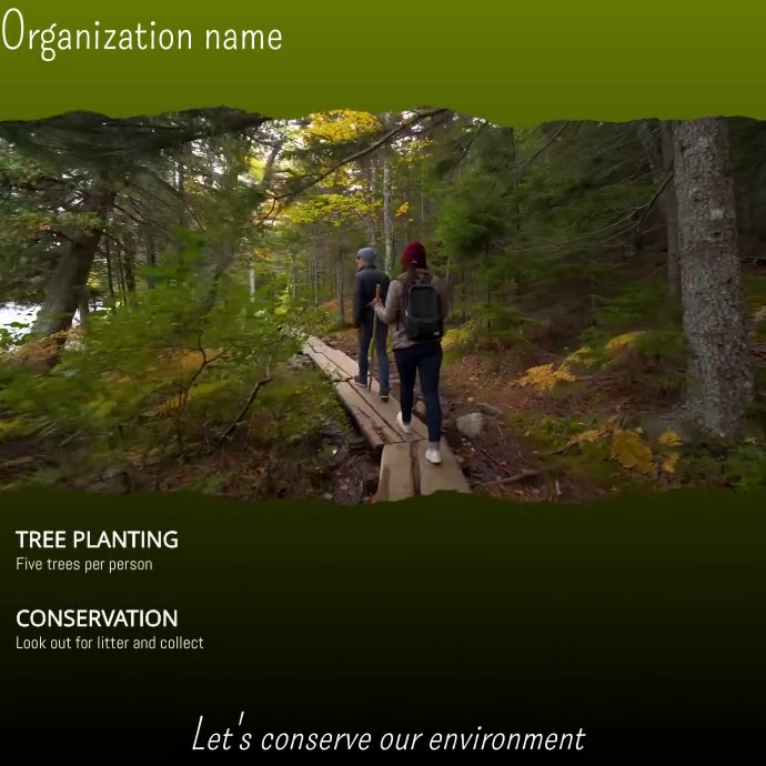 Environment Template | PosterMyWall