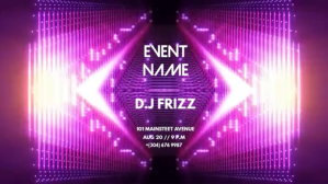 EVENT VIDEO TEMPLATE Digital Display (16:9)