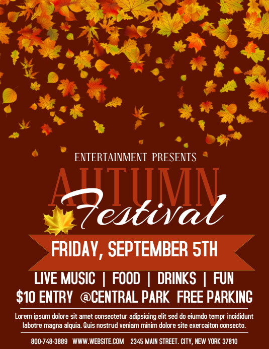 Fall Fest Header Copy of Copy of Fall Fest | PosterMyWall