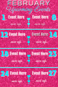 February Events Template | PosterMyWall