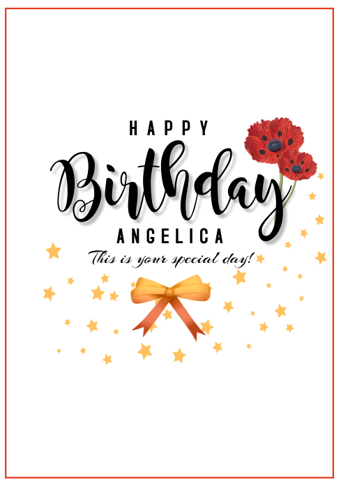 Copy of Copy of flyer template happy birthday poster | PosterMyWall