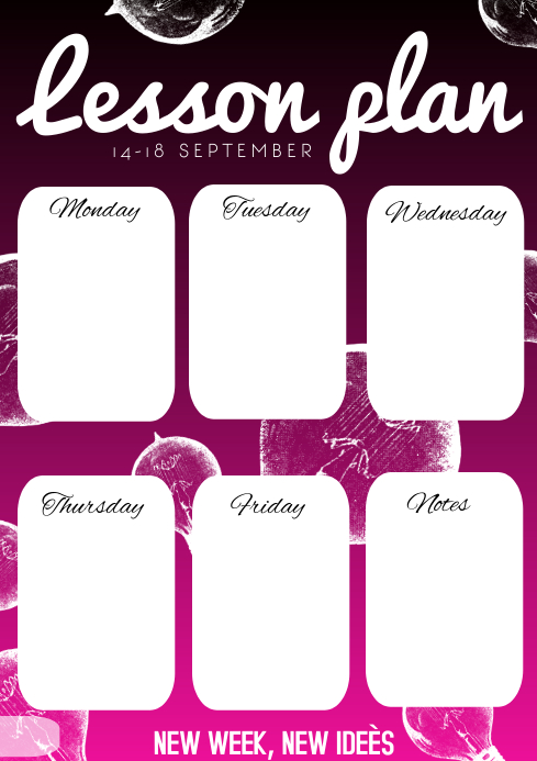 Home Lesson Flyer Samples flyer templates lesson plan | PosterMyWall