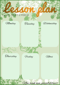Home Lesson Flyer Samples flyer templates lesson plan | PosterMyWall