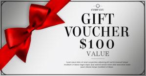 Hvid Gift Voucher Facebook Shared Image Template