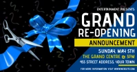 GRAND REOPENING Facebook Shared Image template