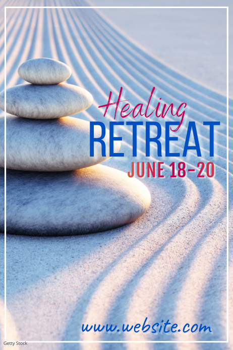 Rehat Poster Copy of Copy of Healing Retreat Poster | PosterMyWall