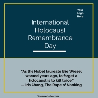 Holocaust remembrance day Template | PosterMyWall