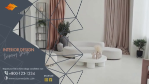 Grigio Interior Design Consultation Digital Display Template