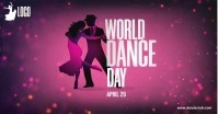 International Dance Day Video Templat Facebook Shared Image template