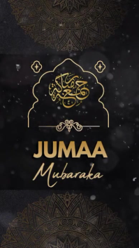 jumaa mubaraka Digitale display (9:16) template