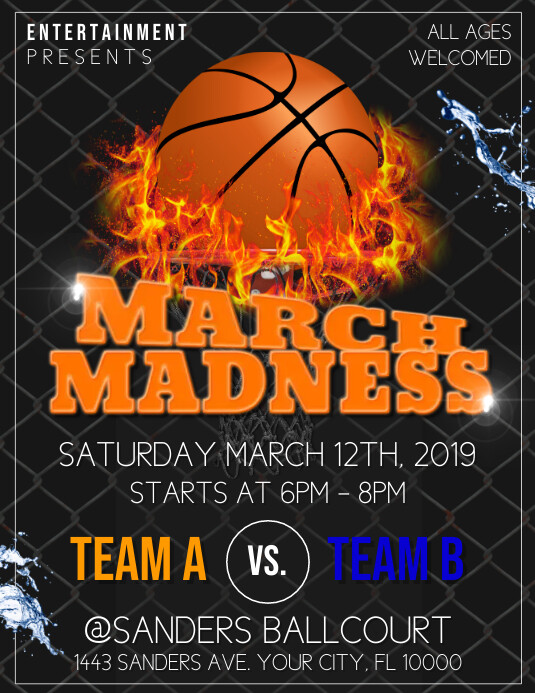 March Madness Email Template