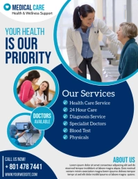 Medical Care Flyer (US Letter) template