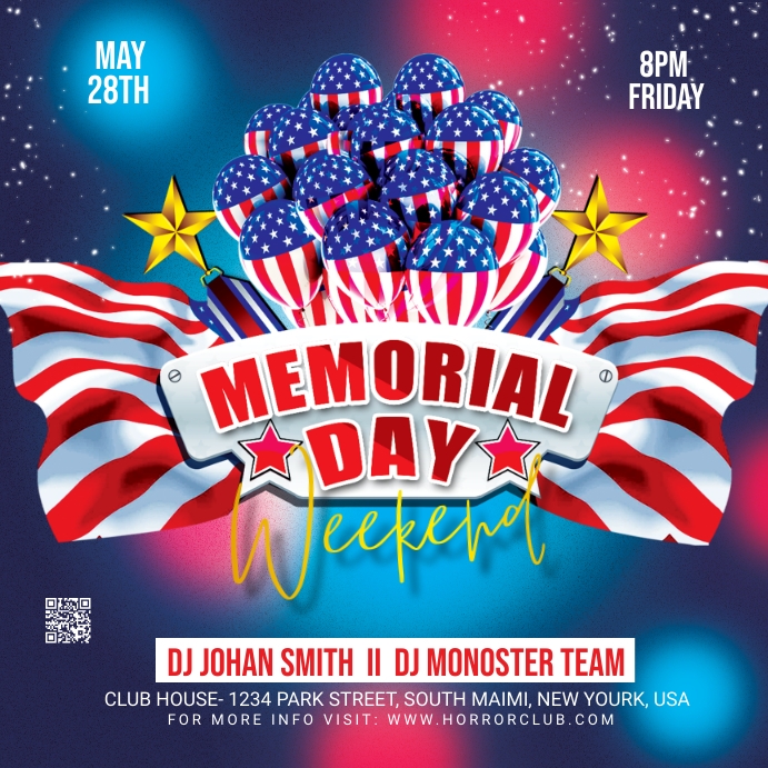 Copy of Copy of Memorial Day Celebration Flyer | PosterMyWall
