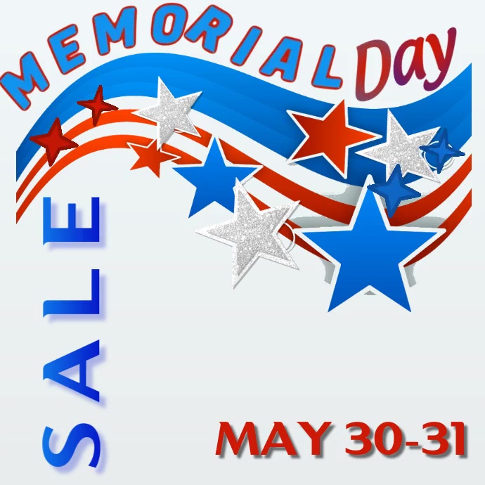 Memorial Day Sale Template PosterMyWall