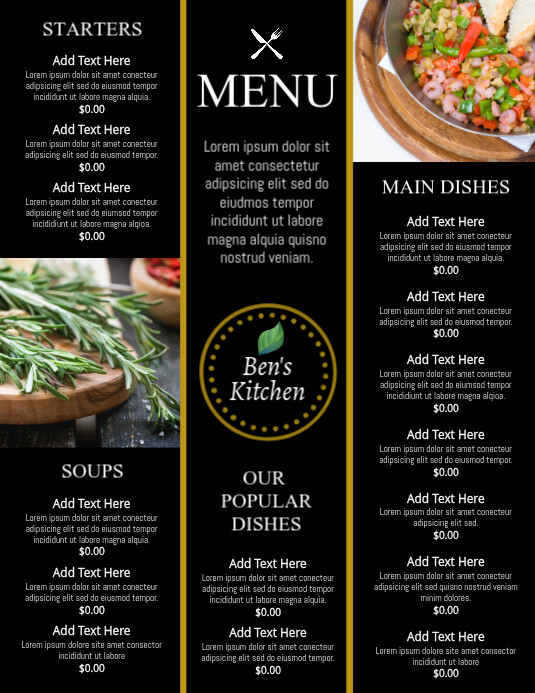 Menu Copy Format Copy of Copy of Menu | PosterMyWall