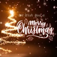 Merry Christmas Wish Instagram Post template