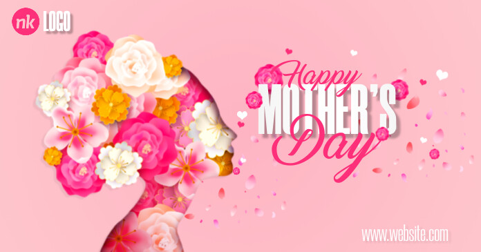 Mother's Day Facebook  Shared Image Isithombe Esabiwe ku-Facebook template