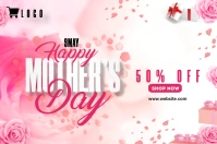 Mother's Day Sale banner template