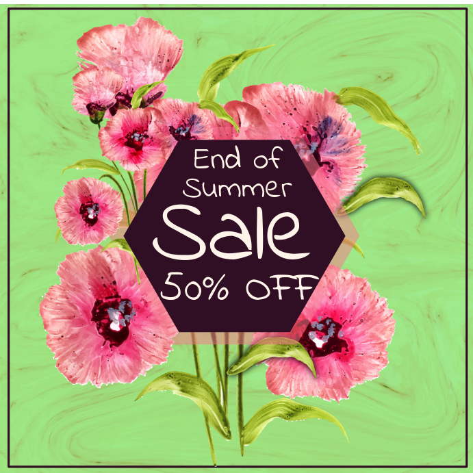Retail Sale Event Template Square (1:1)