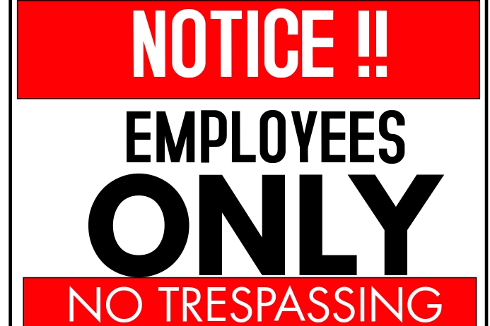 No Trespassing Template | PosterMyWall no-trespassing-template-postermywall