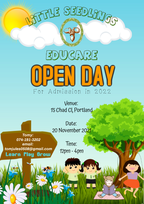Open Day Template | PosterMyWall