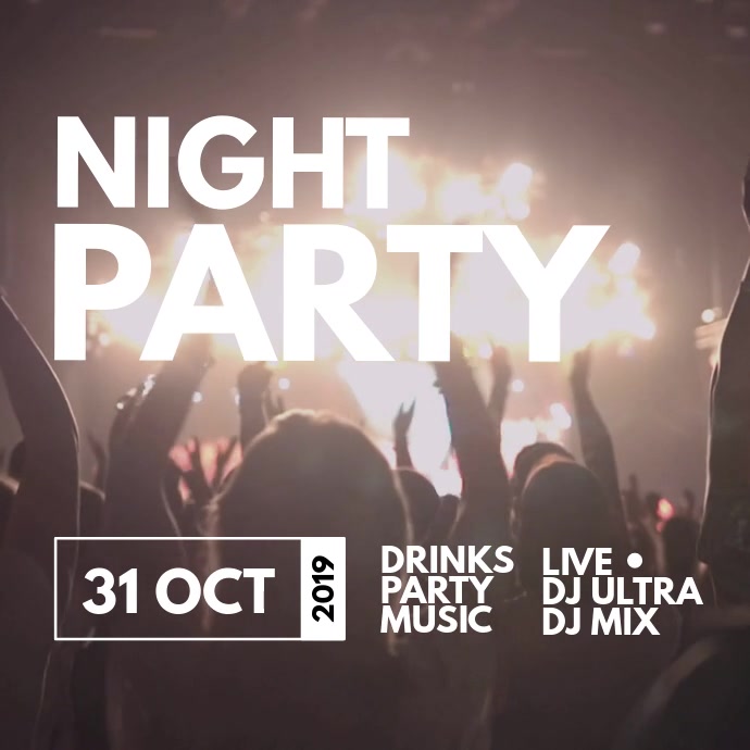 party Template PosterMyWall