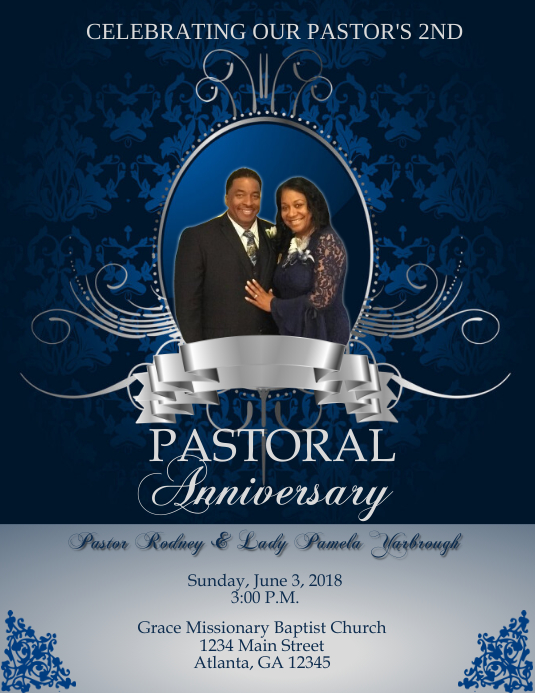 Copy Of Copy Of Pastor Anniversary PosterMyWall Copy Of Copy Of Pastor Anniversary PosterMyWall