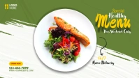 Restaurant ads Facebook Cover Video (16:9) template