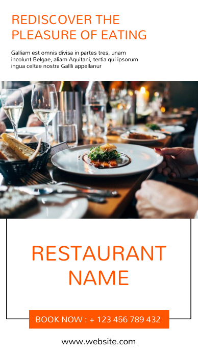 Restaurant Ads Fine Dining