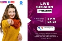 SEMINAR WEB BANNER TEMPLATE Cartaz