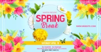 Spring Break Party Template Imagen Compartida en Facebook