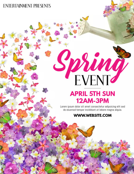 Spring Template | PosterMyWall