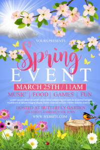 SPRING EVENT POSTER Template | PosterMyWall