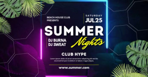 SUMMER Facebook 共享图片 template