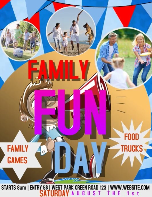 Family Fun Day Background
