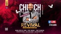 Sunday Service Flyer Header ng Blog template