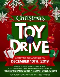 210 Toy Drive Customizable Design Templates Postermywall