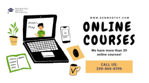 Biały Online Courses Promotion Facebook Cover Video Template