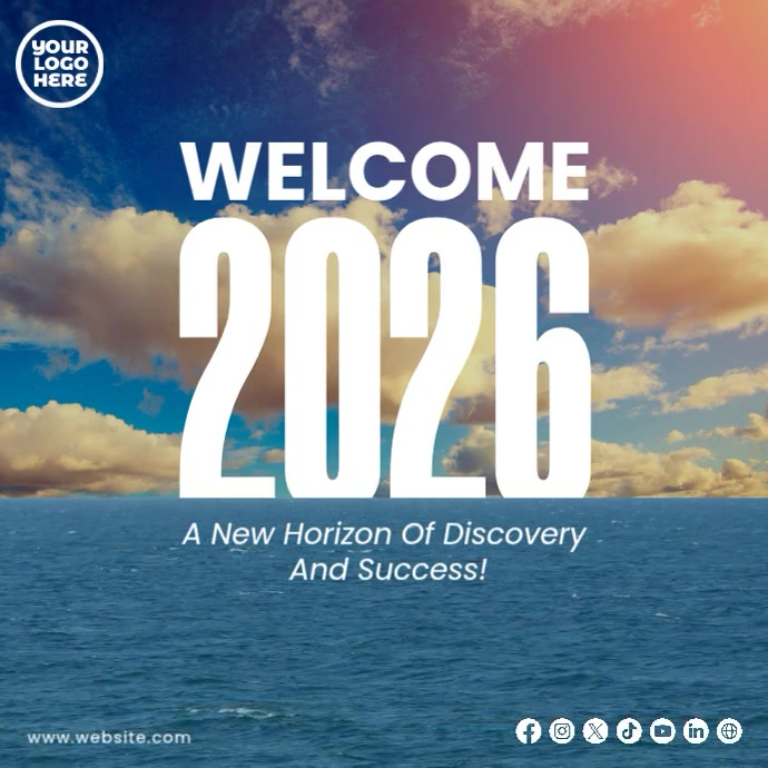 Video Sambutan Tahun Baru 2020 Templat | PosterMyWall