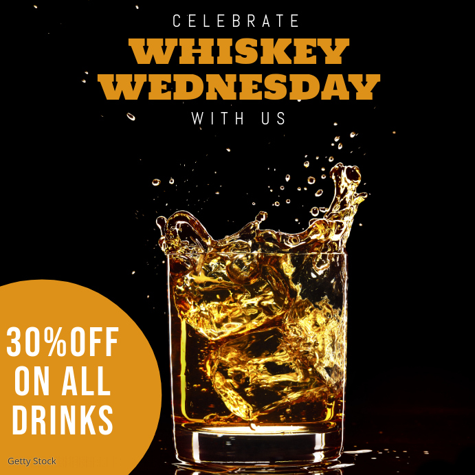 Whiskey Posts whiskey template | PosterMyWall