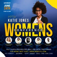 Womens Conference Ad Carré (1:1) template
