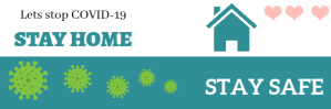 Work from home email header E-poskop template