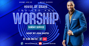 worship Annuncio Facebook template
